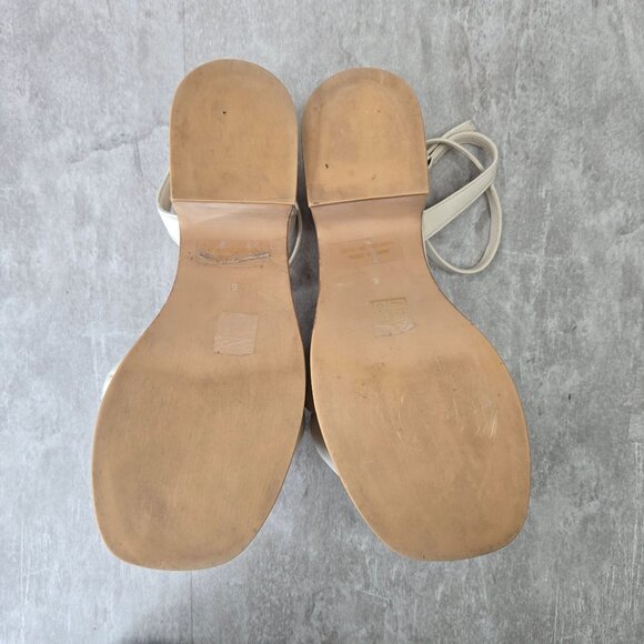 Jeffrey Campbell Platform Sandals 8 Braided Padded Y2K Dressy Chunky Block Heel - Picture 7 of 11